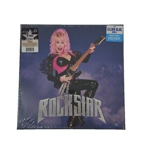 Dolly Parton Rockstar 4 Sealed Limited Edition Clear Blue Vinyl B&N NWT NIB NEW